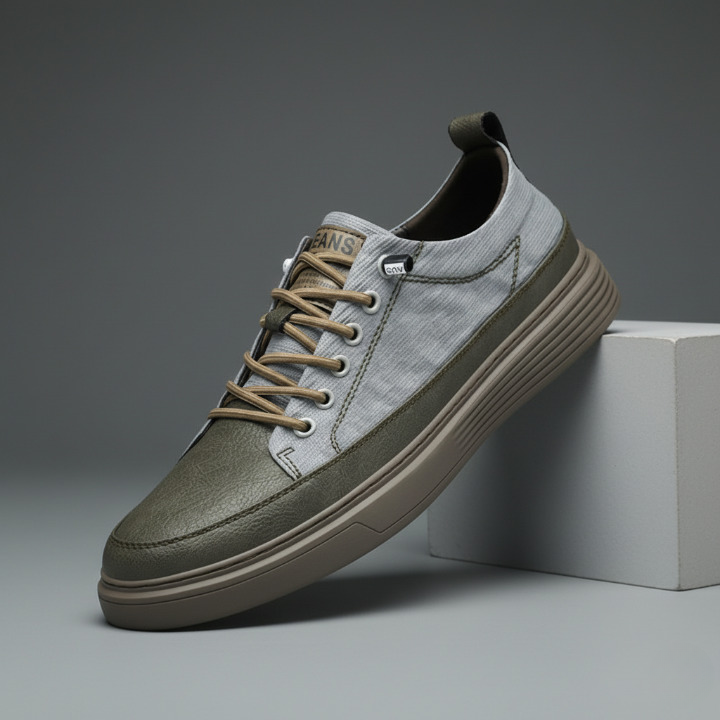 Zoléa | BASKETS EN CUIR POUR HOMME