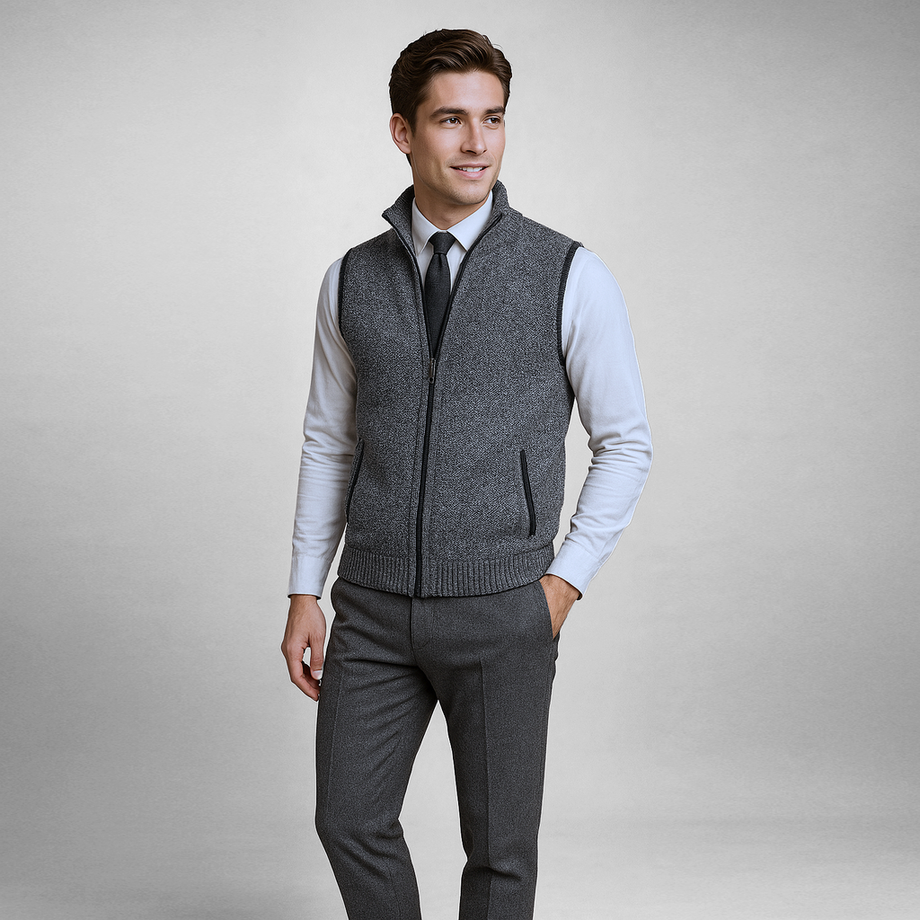 Gilet Marco™ | Élégance Zippée