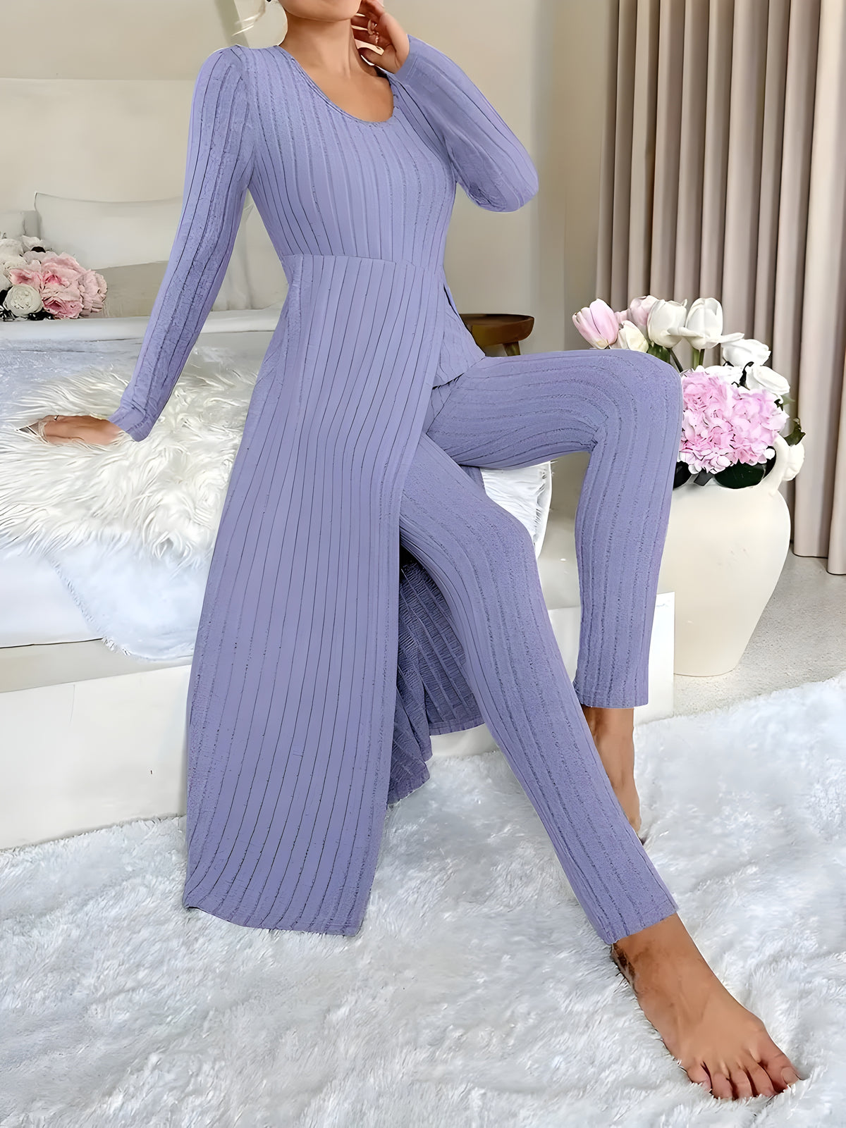 Ensemble Clara™ | Élégance Côtelée