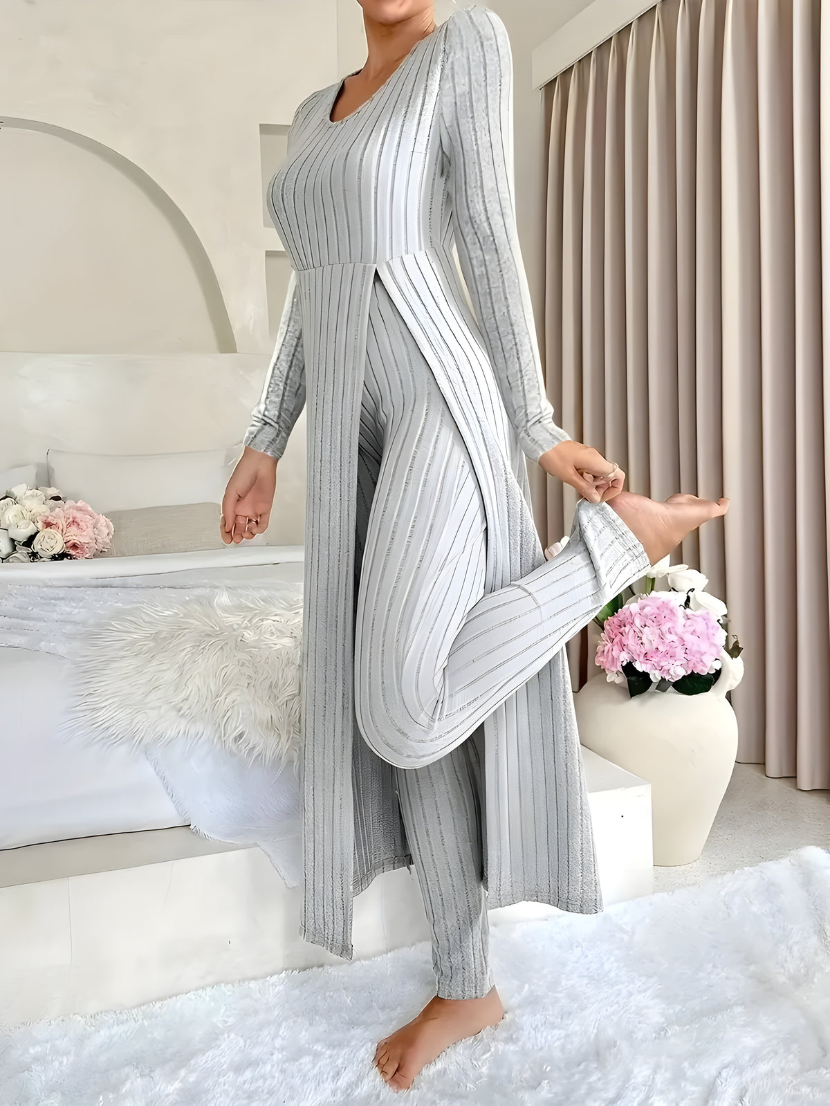 Ensemble Clara™ | Élégance Côtelée