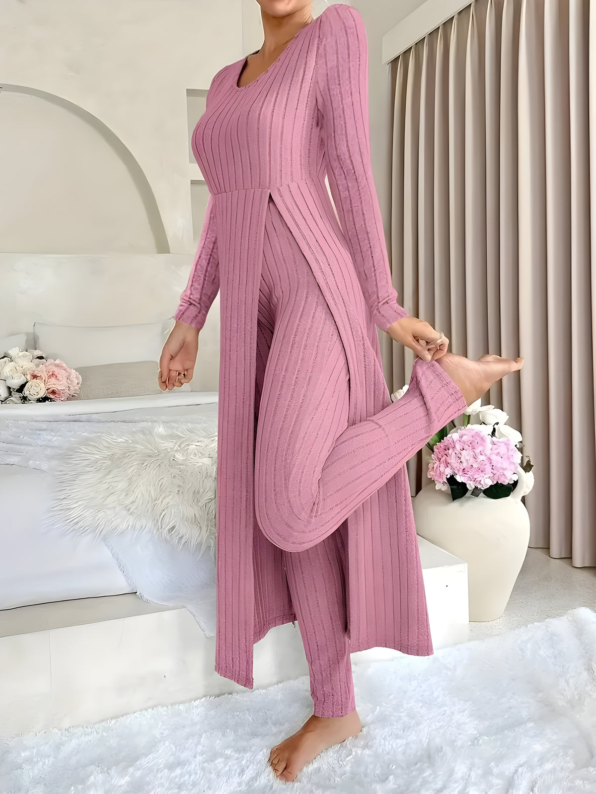 Ensemble Clara™ | Élégance Côtelée