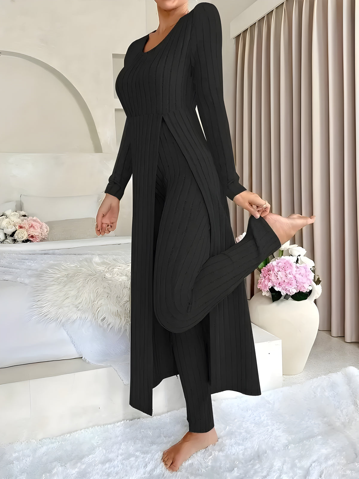 Ensemble Clara™ | Élégance Côtelée