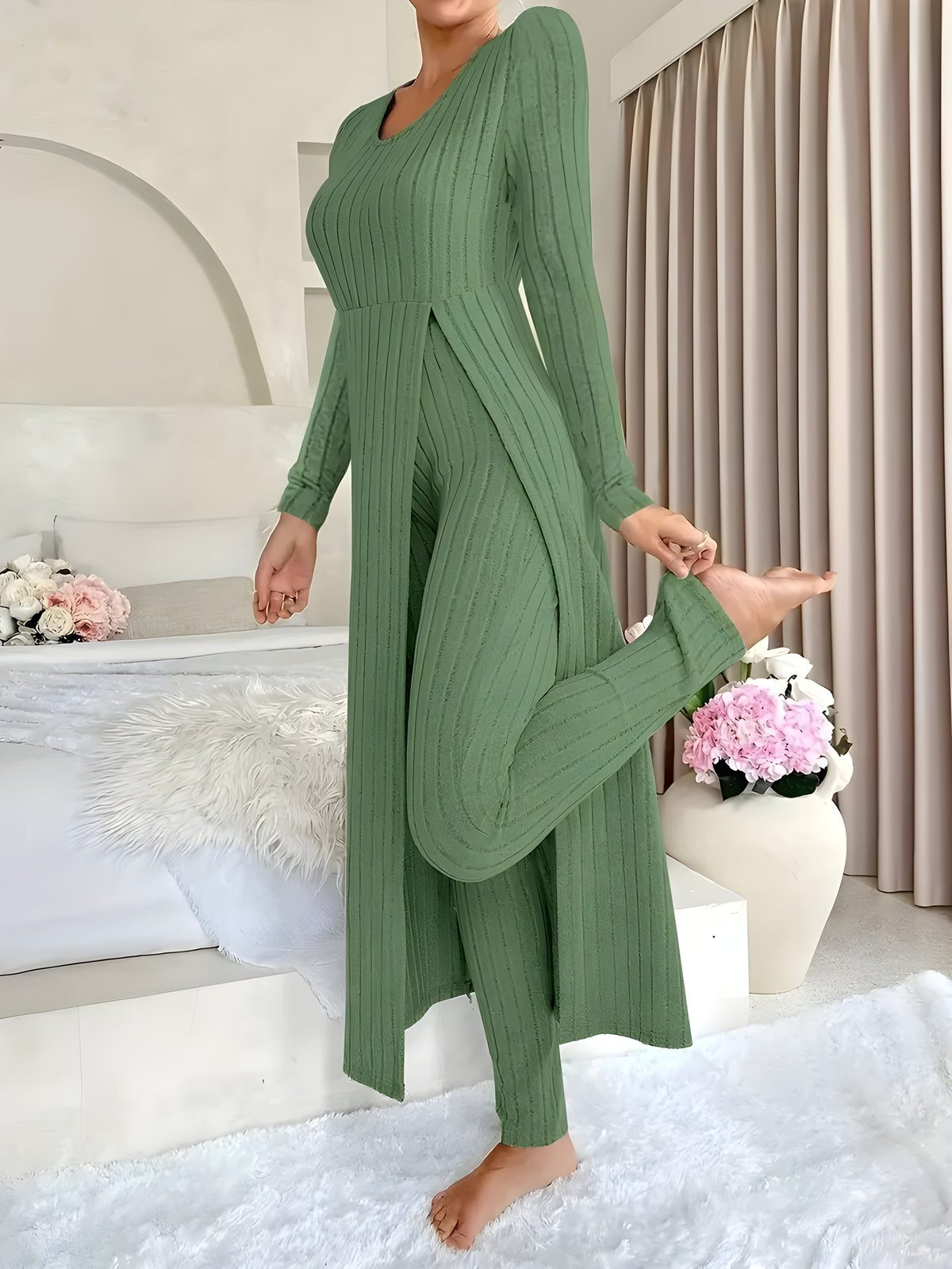 Ensemble Clara™ | Élégance Côtelée