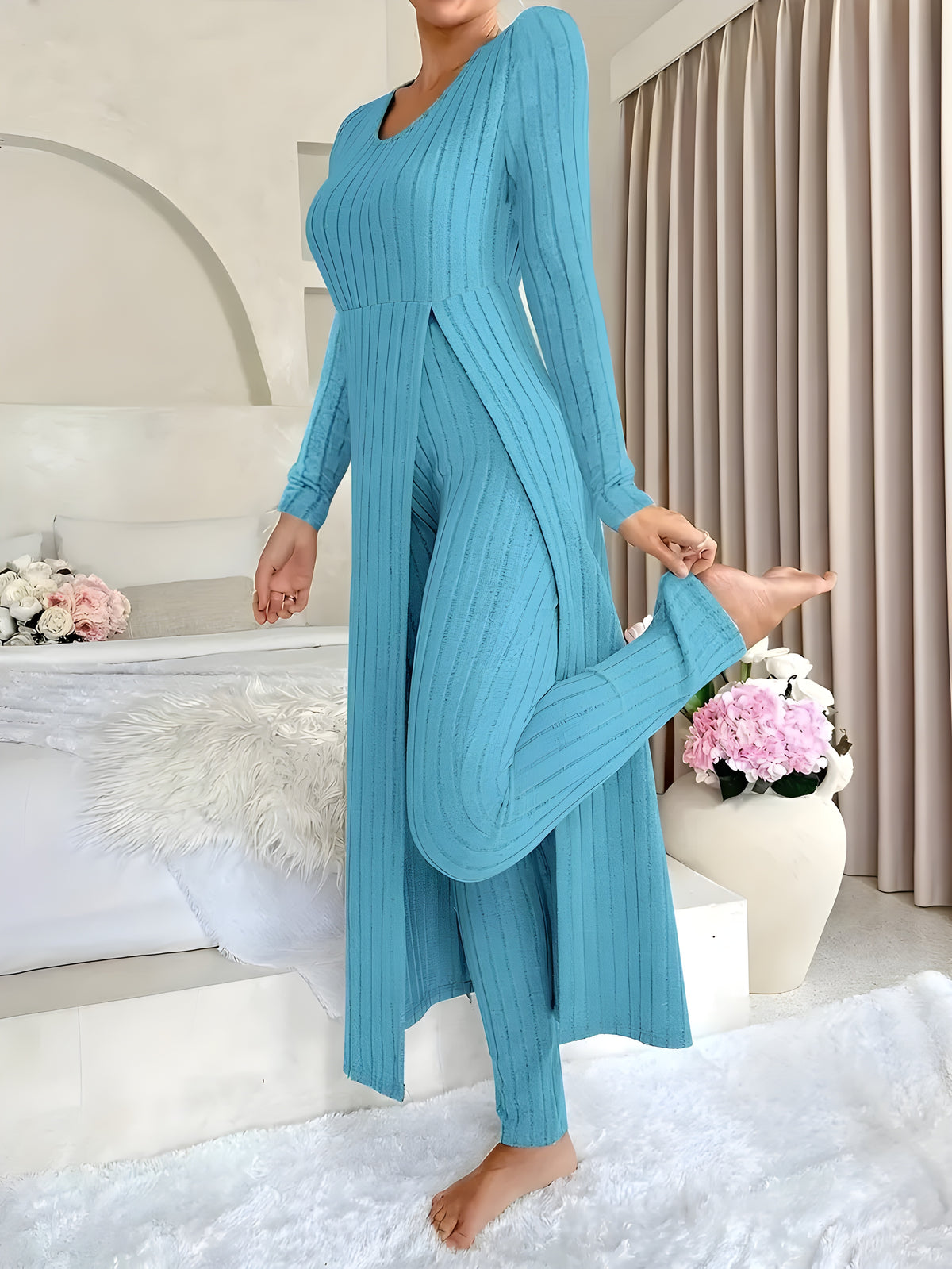 Ensemble Clara™ | Élégance Côtelée