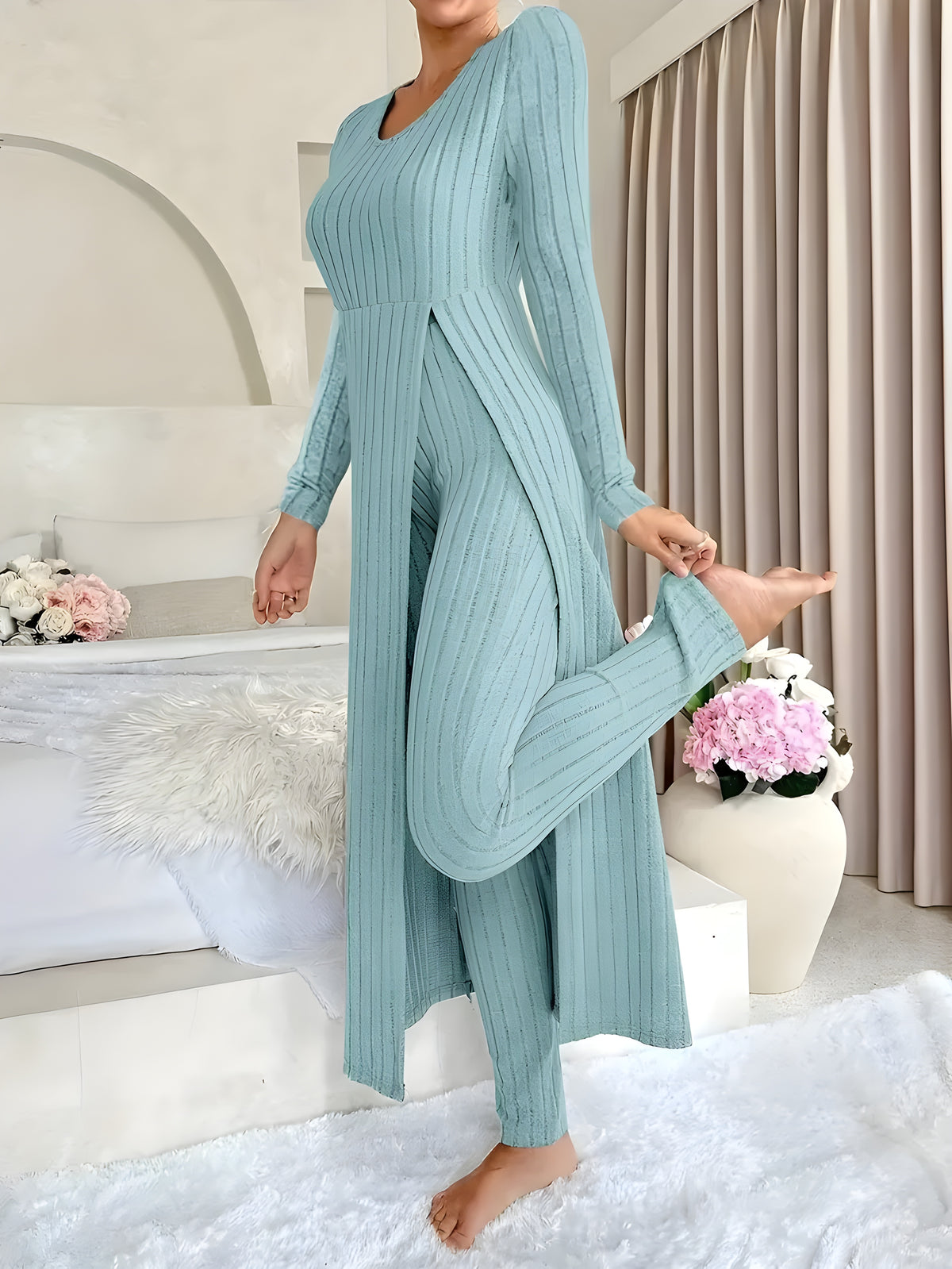 Ensemble Clara™ | Élégance Côtelée