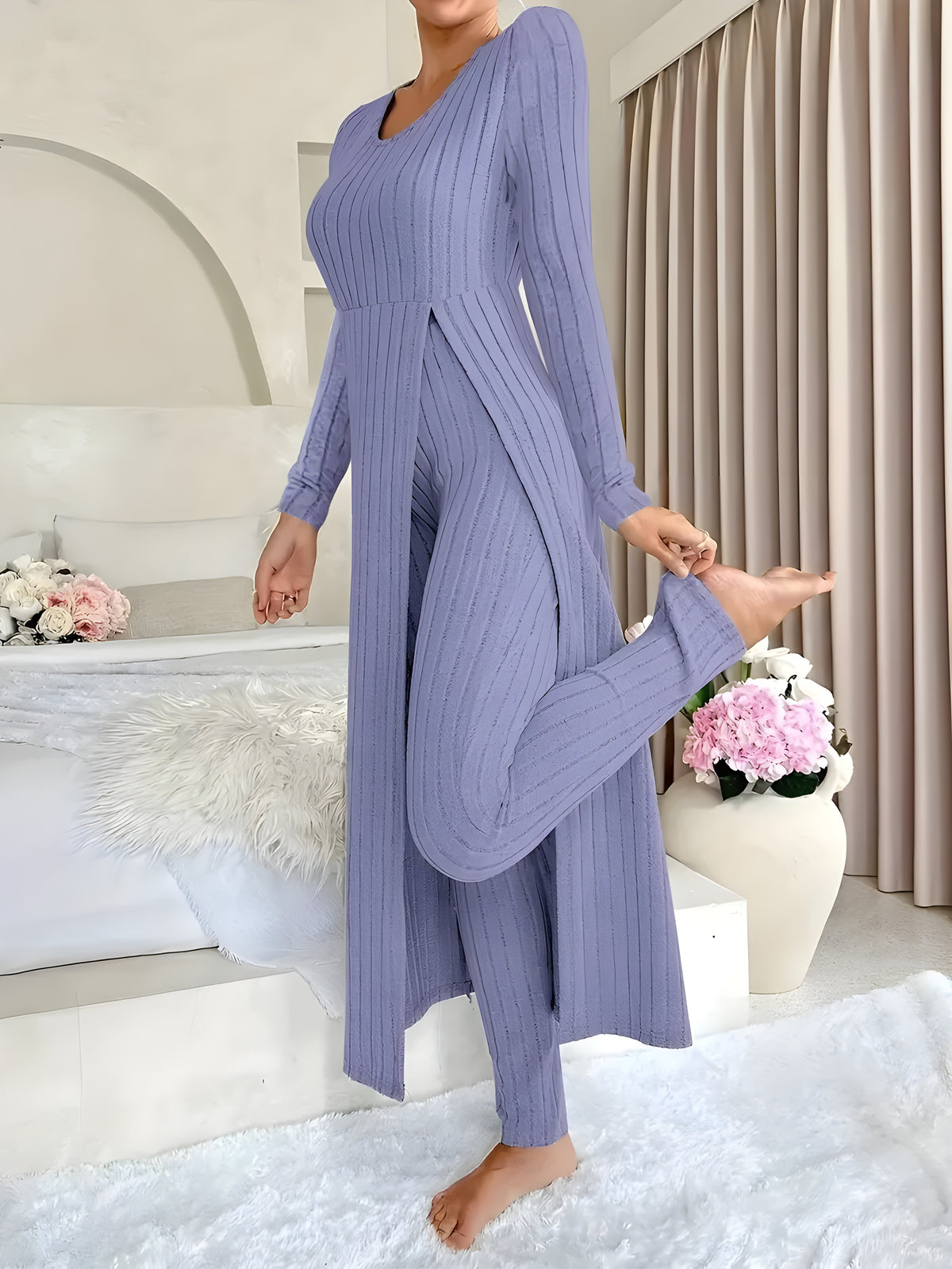 Ensemble Clara™ | Élégance Côtelée