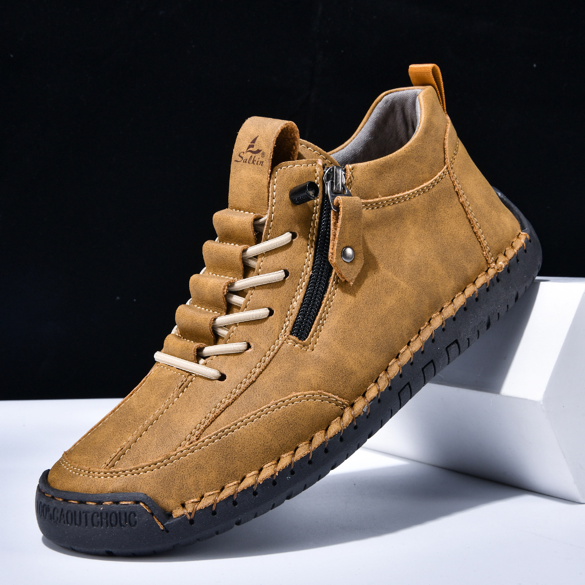 Zoléa | CHAUSSURES EN NABUK AVEC ZIP POUR HOMME
