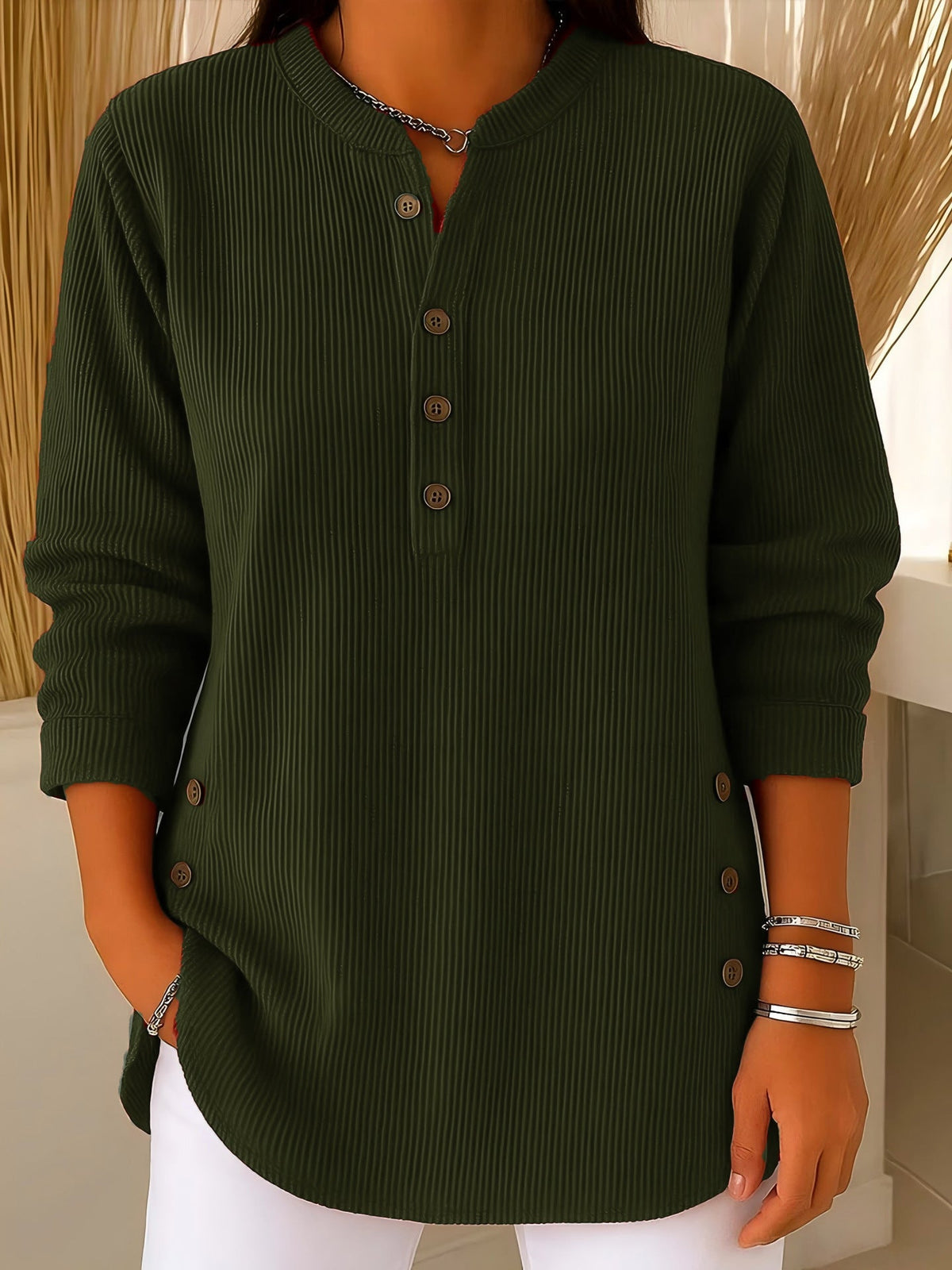 Bianca™ | Le Pull Côtelé Élégant