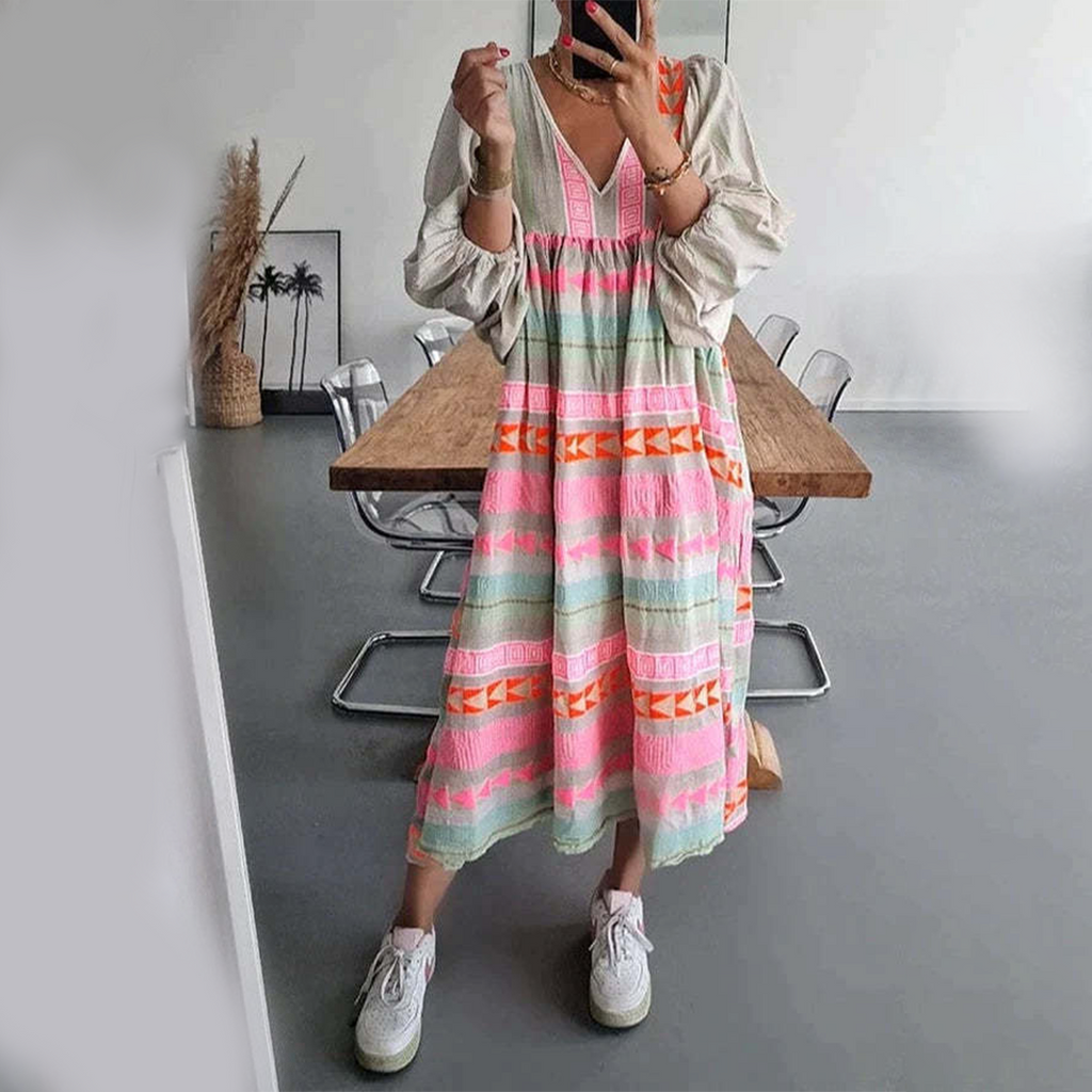Jessenia - Robe Boho Confortable