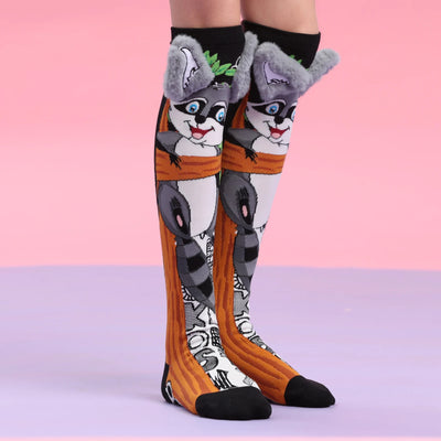 Chaussettes Fantaisie | Raton Laveur 3D