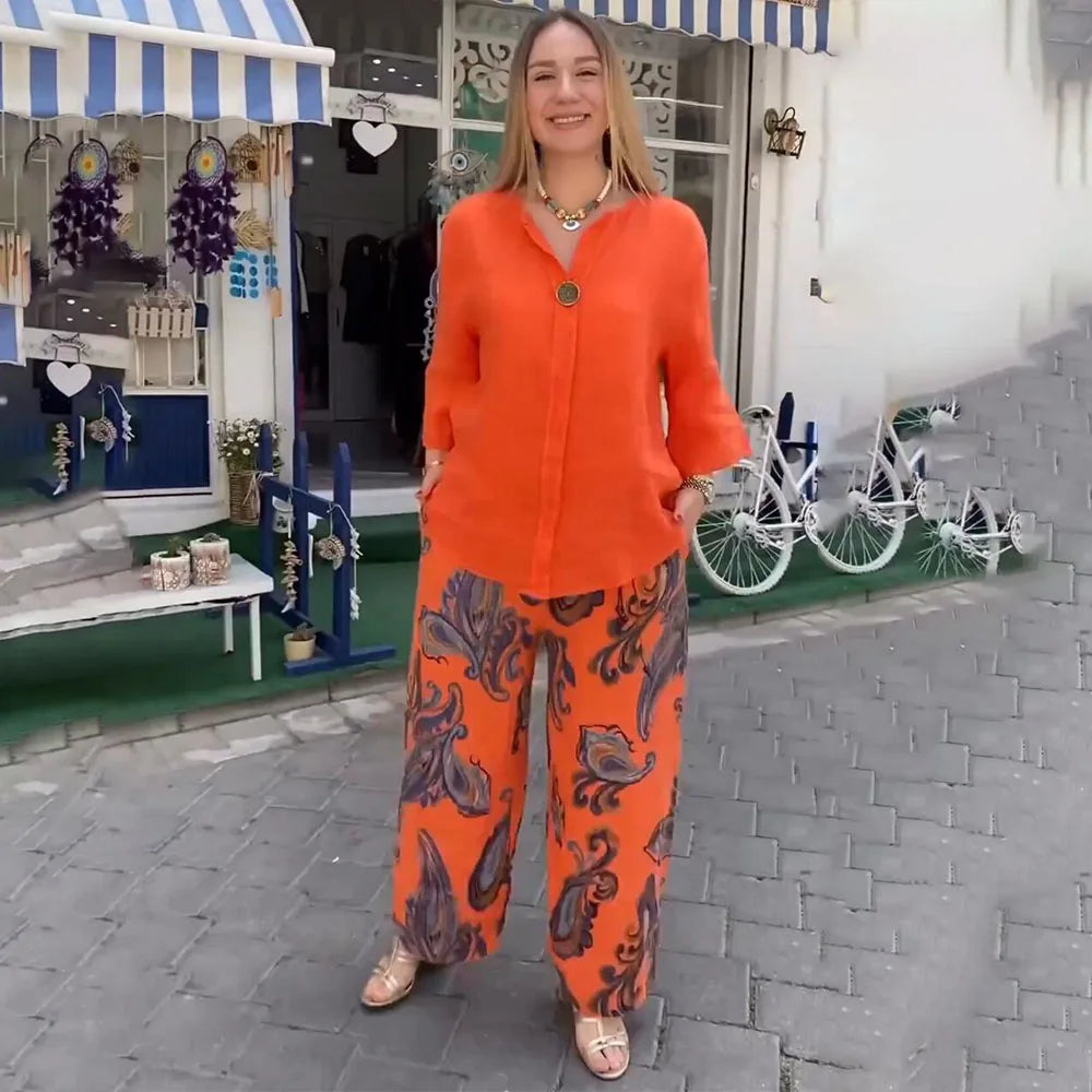 Flavia - Ensemble Boho Élégant