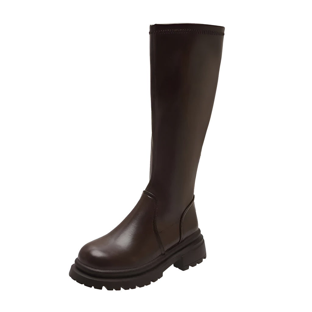 Boots Éléonore™ | Bottes Hautes à Fermeture Arrière