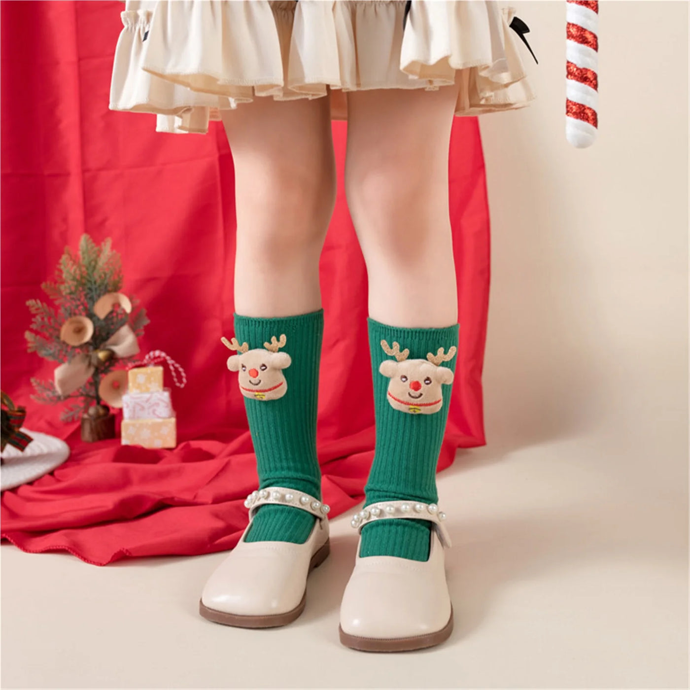 Chaussettes Hiver | Design 3D Festif