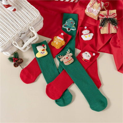 Chaussettes Hiver | Design 3D Festif