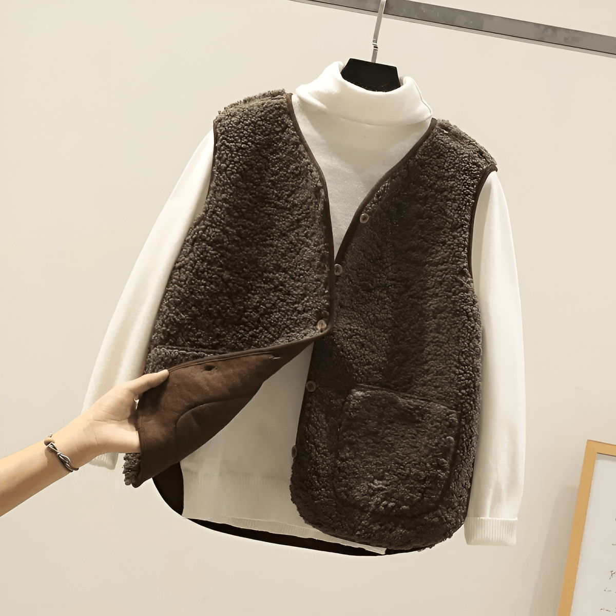 Gilet Camille™ | Douceur Côtelée