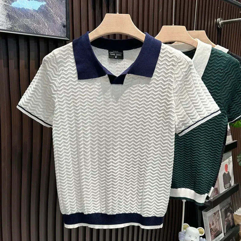 Zoléa | POLO SHIRT EN TISSU RICCIO DE