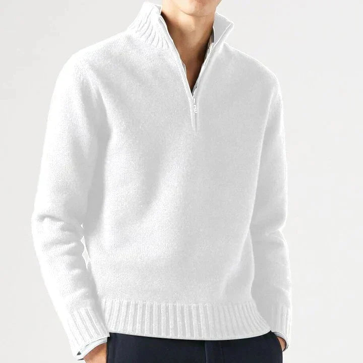 Zoléa | DOLCEVITA EN LAINE AVEC ZIP POUR HOMME