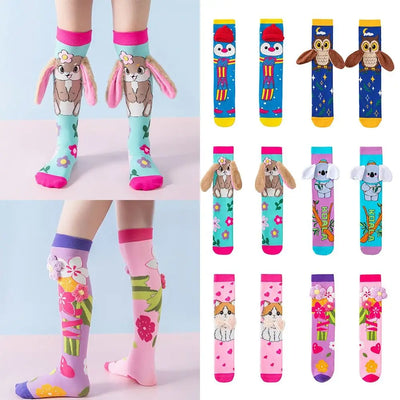 Chaussettes 3D Animaux | L'Essentiel Amusant