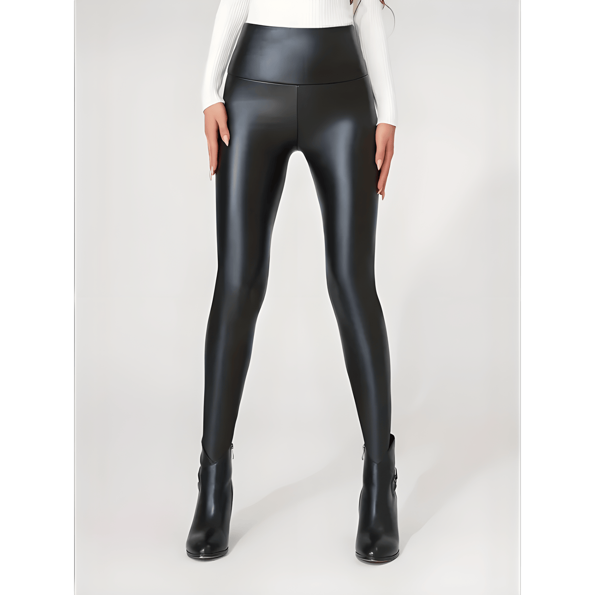 Legging Léa™ | Taille Haute Effet Cuir