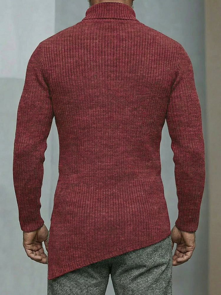 Julien | Le Pull Tricot Asymétrique
