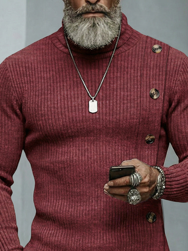 Julien | Le Pull Tricot Asymétrique