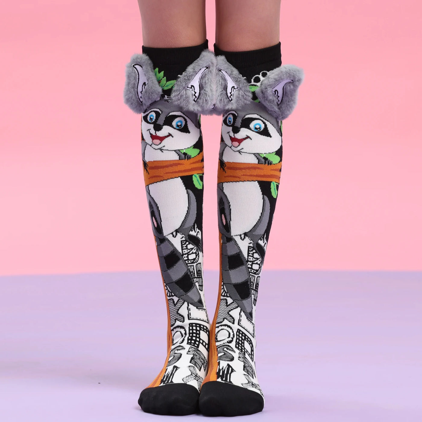 Chaussettes Fantaisie | Raton Laveur 3D