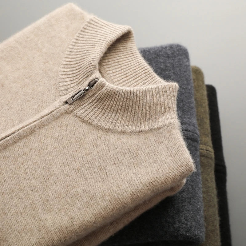 Zoléa | GILET DE LUXE EN LAINE DE CACHEMIRE PREMIUM
