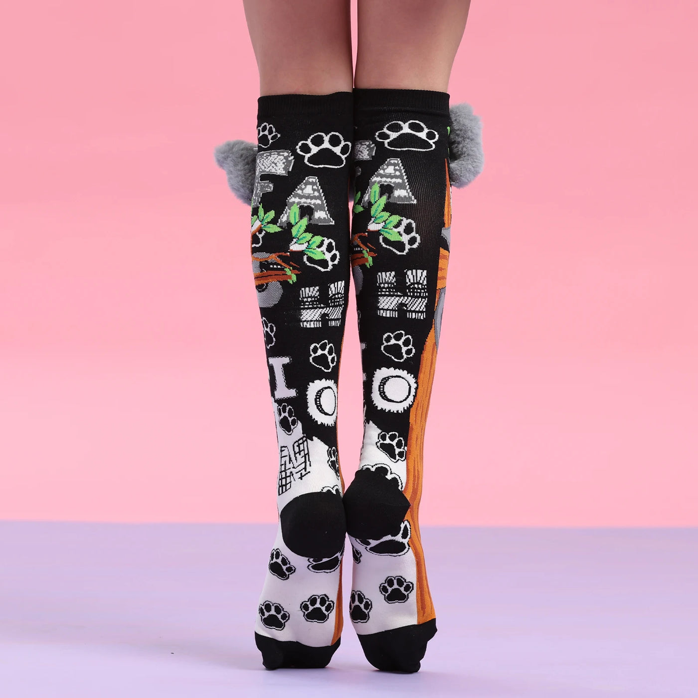 Chaussettes Fantaisie | Raton Laveur 3D