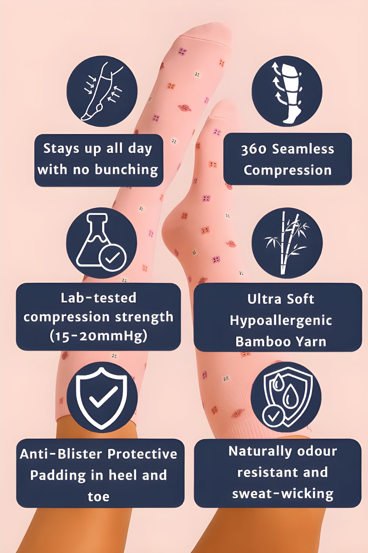 Chaussettes de Compression™ | Confort & Soutien au Quotidien