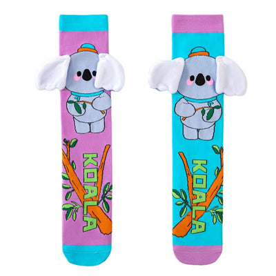 Chaussettes 3D Animaux | L'Essentiel Amusant