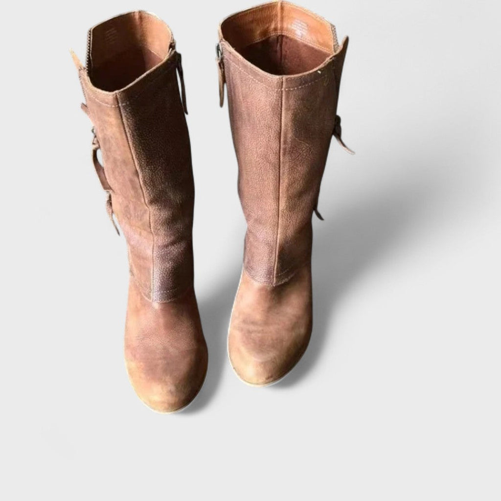 Alma - Bottes vintage mi-mollet