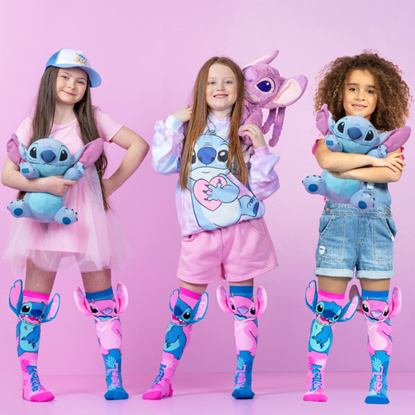Chaussettes Ohana | Stitch & Angel 3D