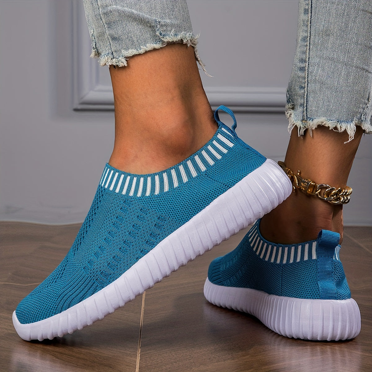 Baskets chaussettes ultra légères antidérapantes
