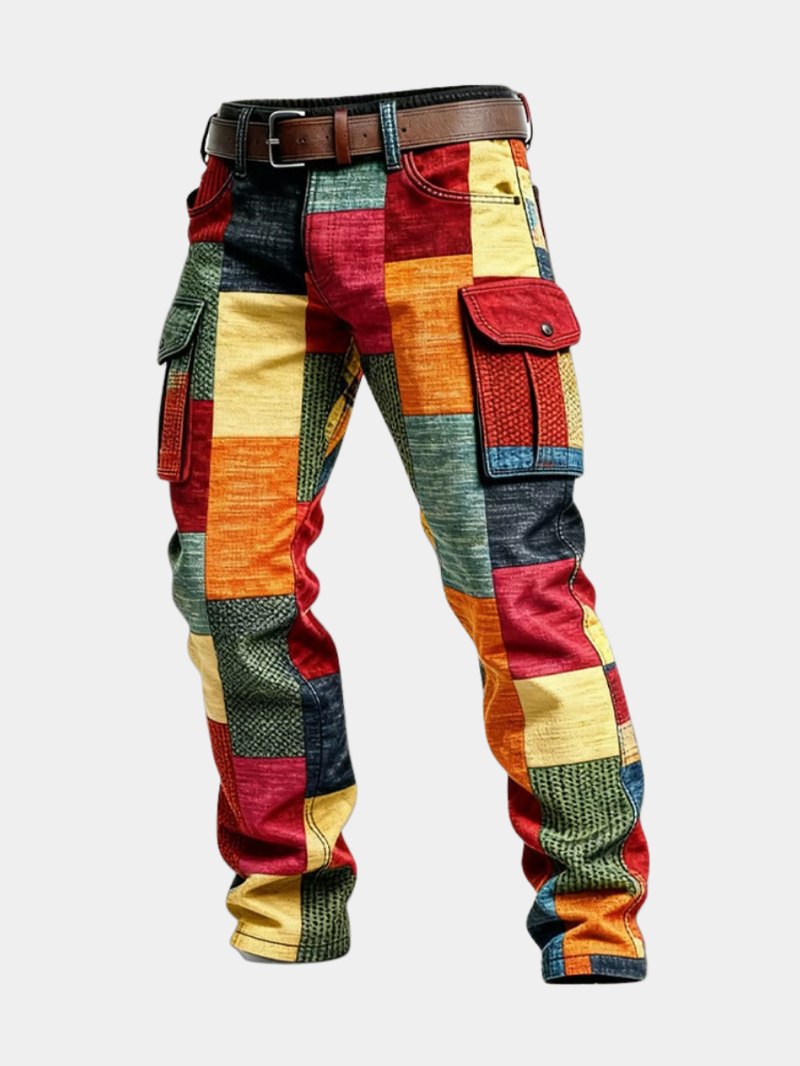 Zoléa | PANTALON PATCHWORK DE CARGO