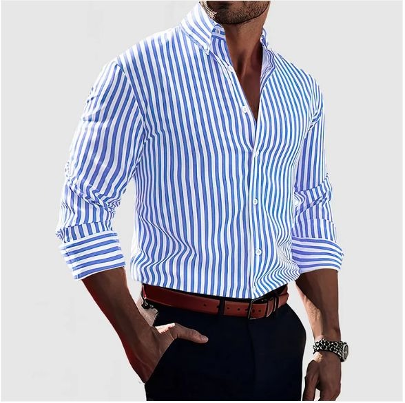 Zoléa | CHEMISE À RAYURES DÉCIDÉES POUR HOMME