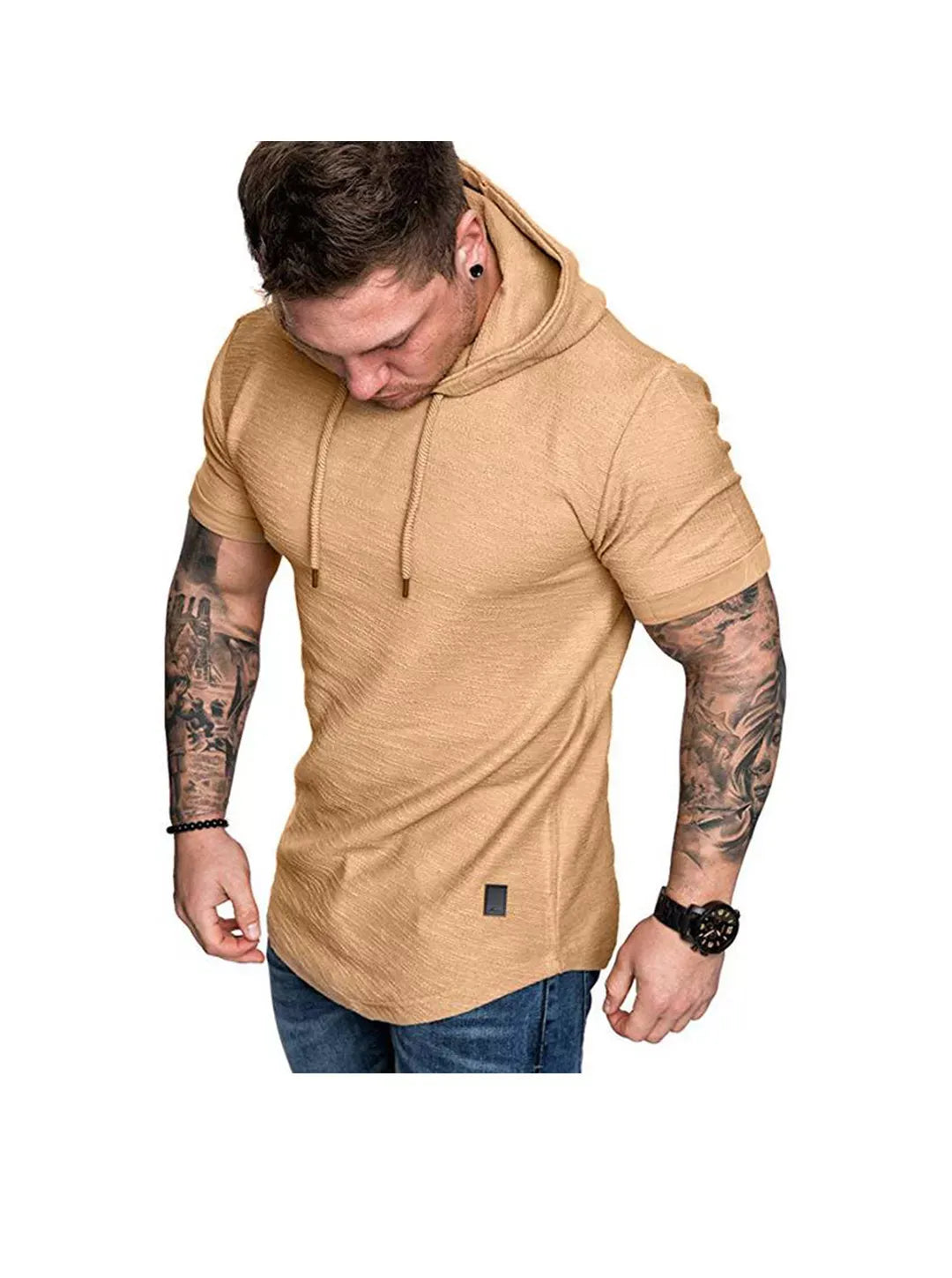 Kaki Manches Courtes / 3XL