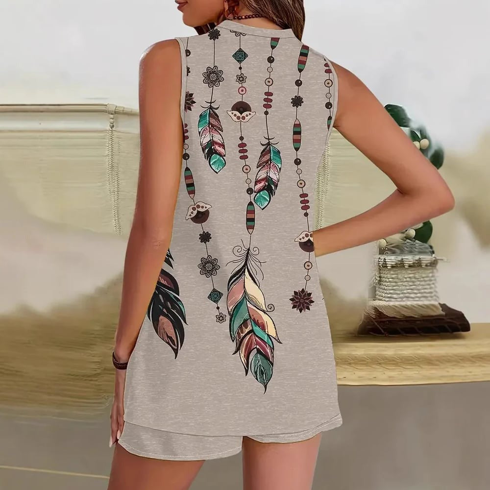Vilma - Ensemble de Détente Boho Plume