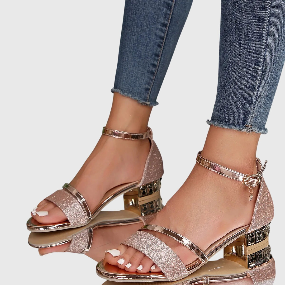 Alison™ | Sandales à Talons Orthopédiques