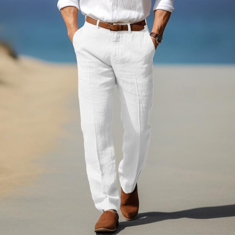Zoléa | PANTALON HOMME LUXE EN LIN PREMIUM