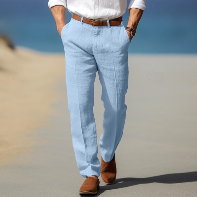 Zoléa | PANTALON HOMME LUXE EN LIN PREMIUM