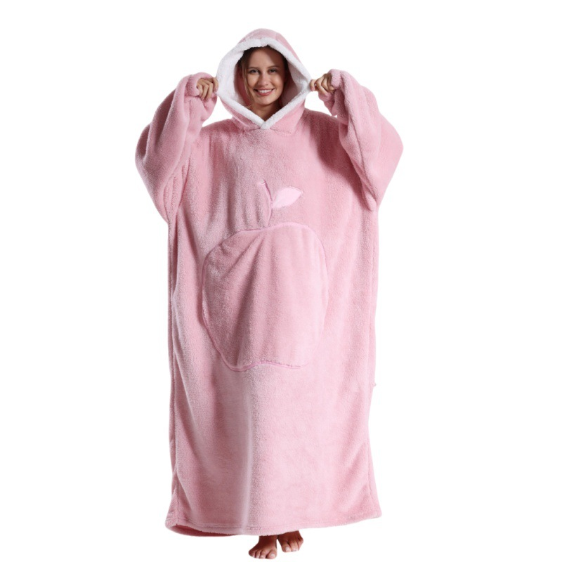 Icone™ BlanketHoodie: Muhkeat Ylisuuri Koko Päivä Lämpö Huopa Huppari