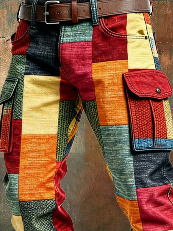 Zoléa | PANTALON PATCHWORK DE CARGO