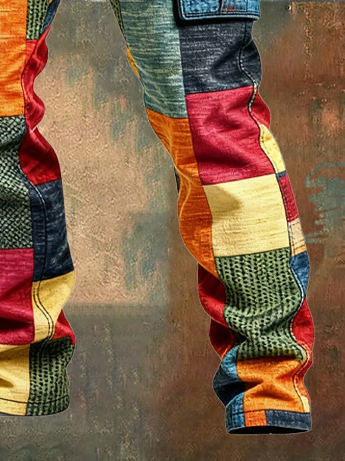Zoléa | PANTALON PATCHWORK DE CARGO
