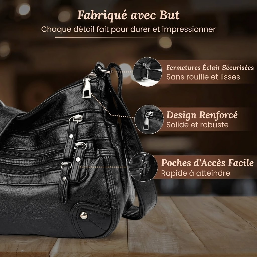 Evelyn™ | Sac Compagnon Élégant