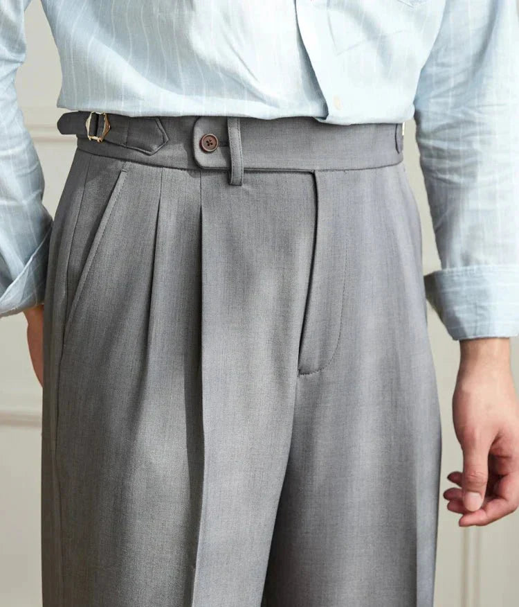 Zoléa | Pantalon fluide taille haute élégant