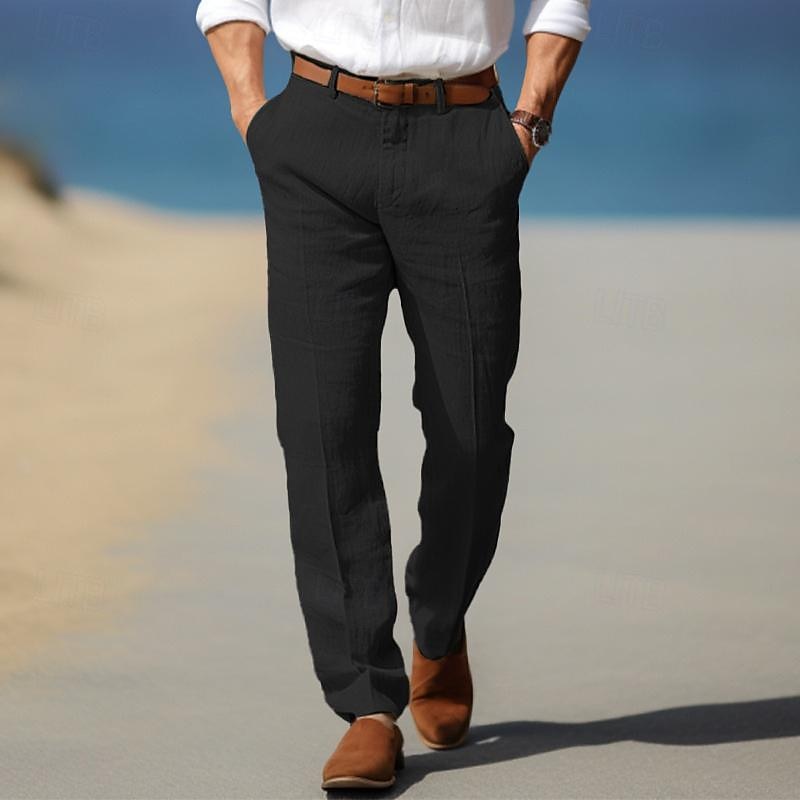 Zoléa | PANTALON HOMME LUXE EN LIN PREMIUM