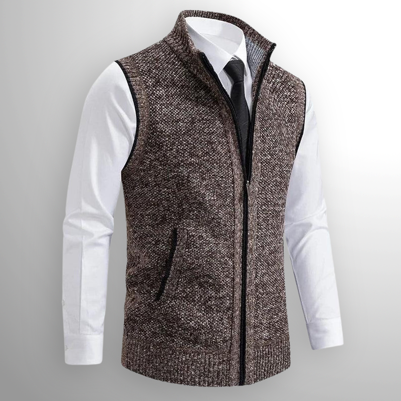 Gilet Marco™ | Élégance Zippée