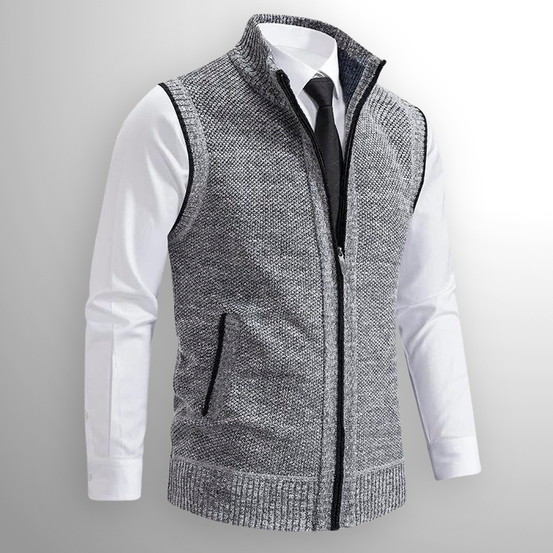 Gilet Marco™ | Élégance Zippée