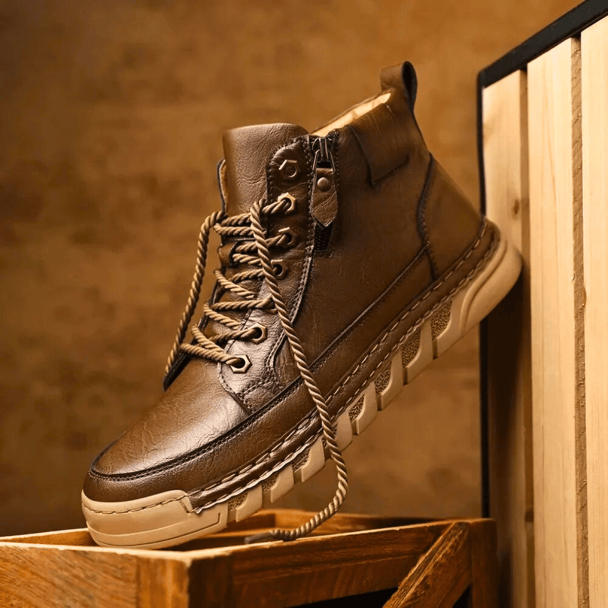 Zoléa | BOTTES EN CUIR POUR HOMME