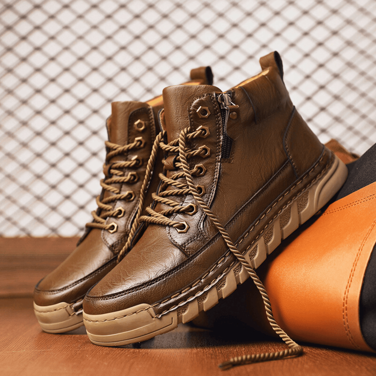 Zoléa | BOTTES EN CUIR POUR HOMME